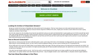 CloudBate screenshot preview