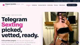 Telegram Camgirls screenshot preview