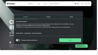 Trezor screenshot preview